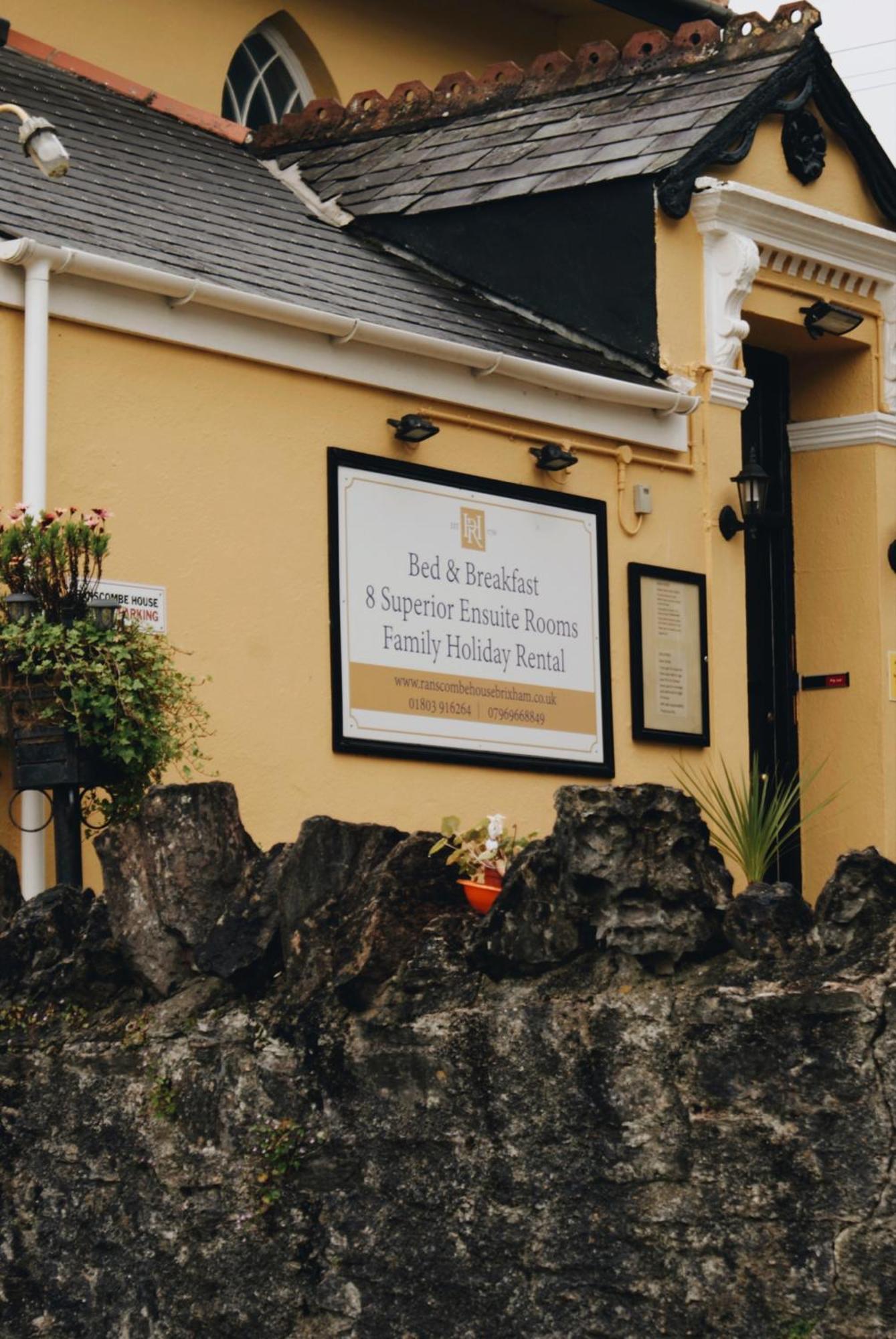 Ranscombe House Acomodação com café da manhã Brixham Exterior foto